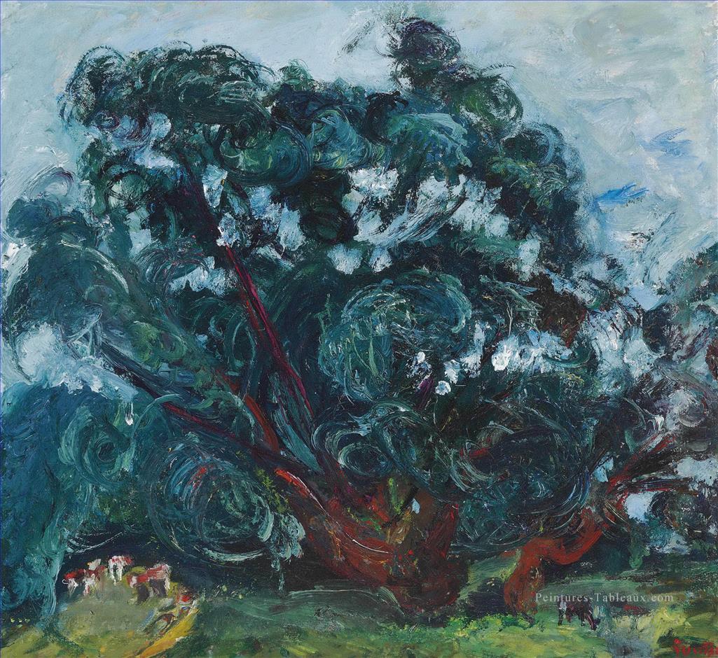 arbre Chaim Soutine Expressionnisme Peintures à l'huile
